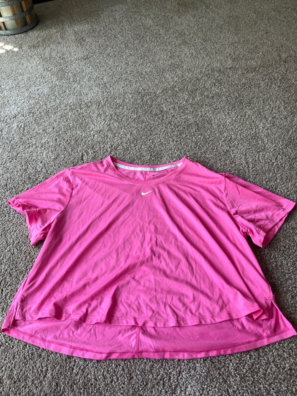 Nike Pink Short Sleeve Women's Athletic Tee